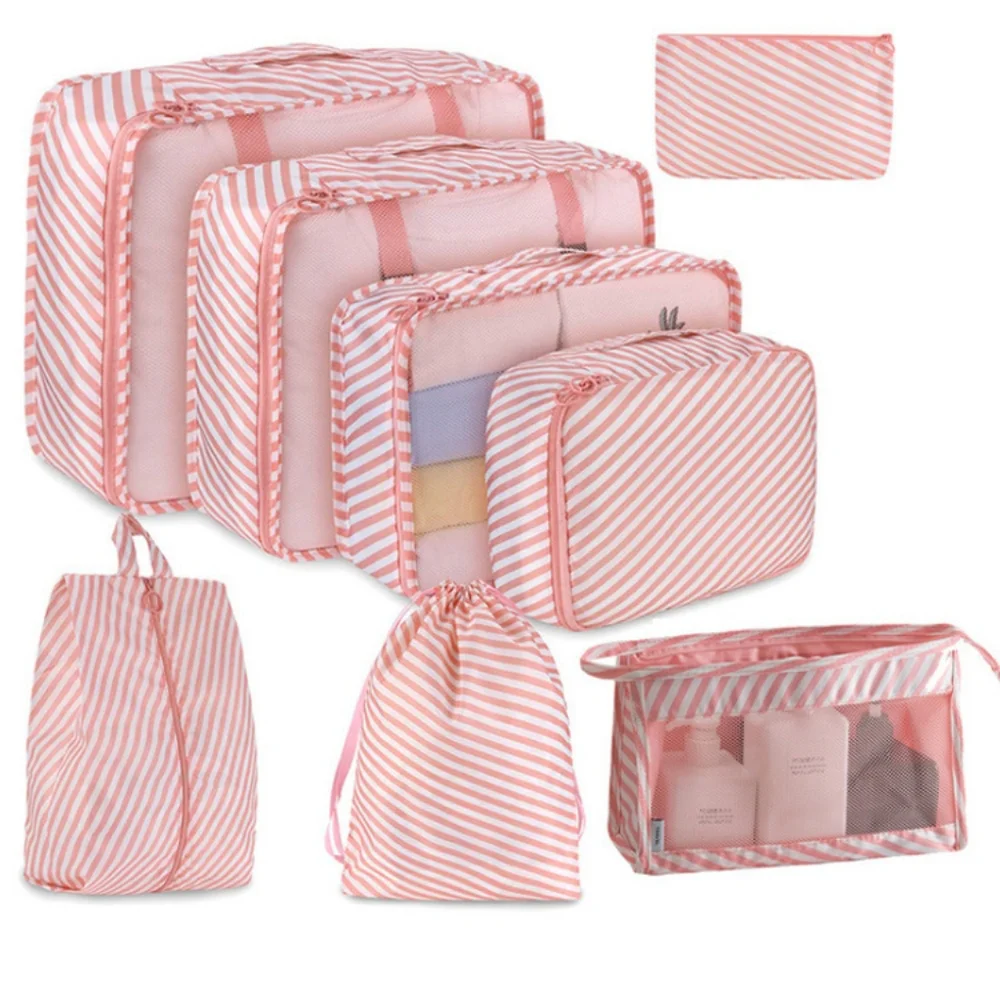 ORGANIZER SET OF 8 PIECES!!! COLOR PINK